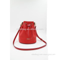 Wholesale 100% Ladies fashion leather bucket bag